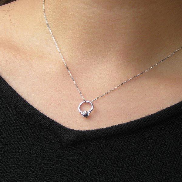 見積商品) ベビーリング モチーフ ペンダントトップ K10 PG/WG/YG 10金