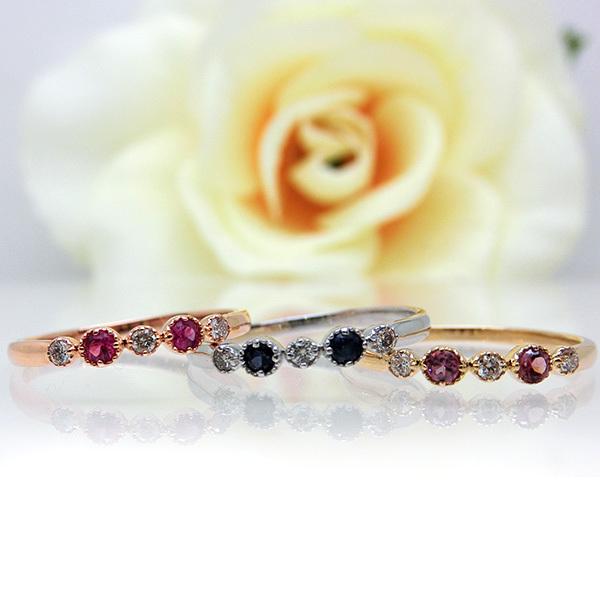 サファイア　18k あとk 指輪　リング　10号 リング・指輪 10号 18金 K18イエローゴールド サファイア 0.54ct