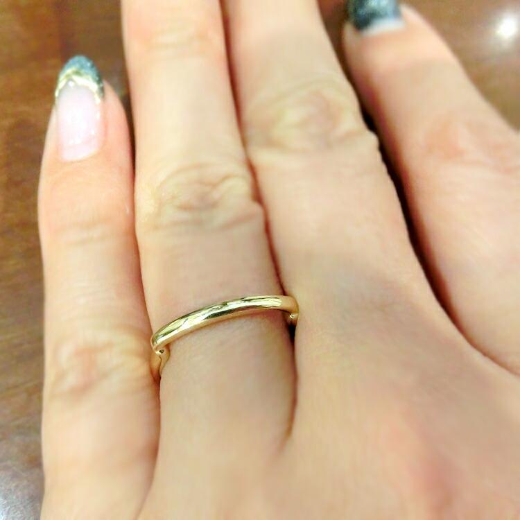 見積商品) ダイヤモンド エタニティリング 回らない指輪 関節が太い 10