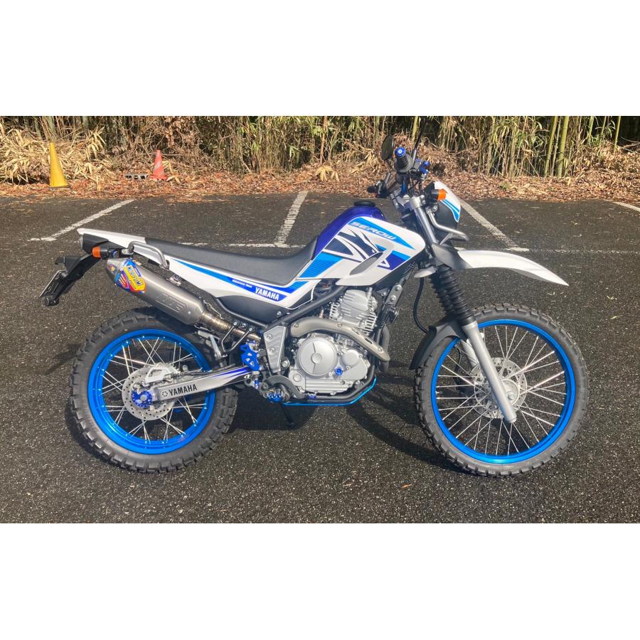 セロー250 トリッカー ノリフミマフラー ROCKET4 チタン : 1051 