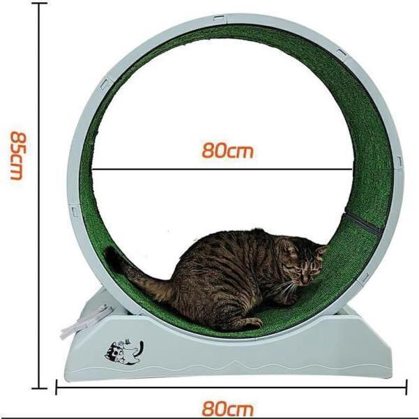 キャットホイール 猫 回し車 ロック装置内蔵 静音低ノイズ 猫専用ルームランナー 猫 ランニングホイール キャットウォーク 運動不足解消 ストレス解消 キャット｜tamakawastore｜04