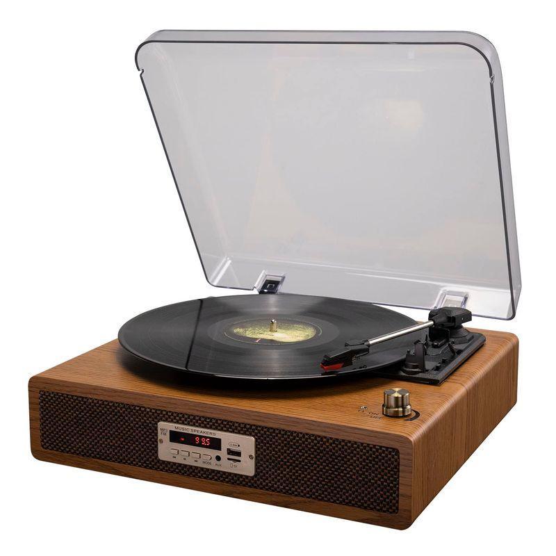 D&L SOUL マルチレコードプレーヤー スピーカー内蔵 USB録音 BT対応