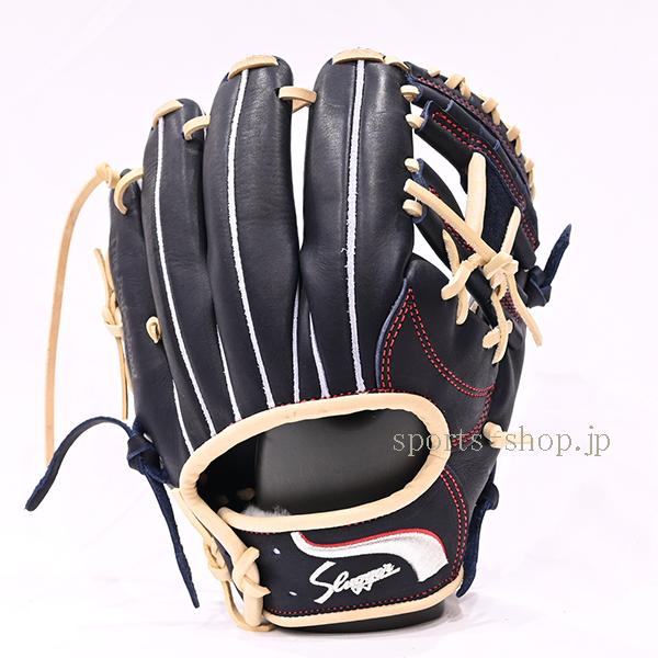 あすつく 久保田スラッガー 直刺しゅう ラベル 限定品 AR4型 KSブラック トレンチ EX24-GS3 軟式 グラブ 限定 スラッガー グローブ 送料無料の画像