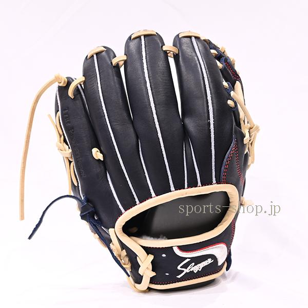 あすつく 久保田スラッガー 直刺しゅう ラベル 限定品 AR4型 KSブラック トレンチ EX24-GS3 軟式 グラブ 限定 スラッガー グローブ 送料無料の画像