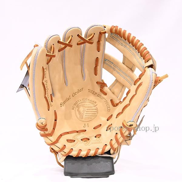 久保田スラッガー 限定品 J4型 トレンチ×タン紐 左 少年 軟式 久保田スラッガー 限定品 J4型 トレンチ×タン紐 左 少年 軟式