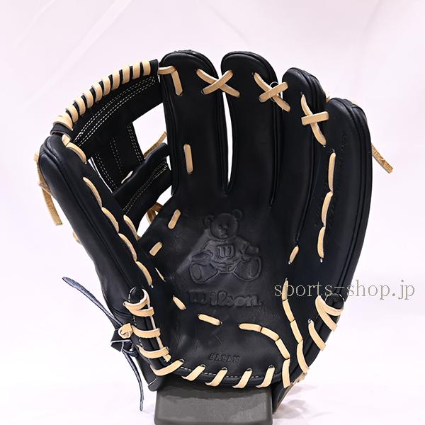 型付け済み 87型　WILSON STAFF Wilson あすつく ウイルソン 硬式用 グラブ 87型 Wブラック