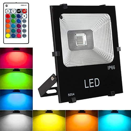 SenMeiGuang RGB 30W LED投光器 リモコン操作（メモリ機能付き）可搬型