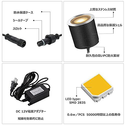 Aotealit 地中埋込型ライト 電球色 3000K 埋め込み ガーデン Aotealit 地中埋込型ライト 電球色 3000K 埋め込み ガーデン