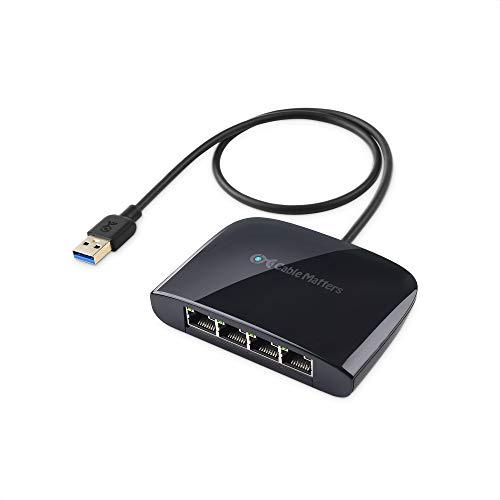 Cable Matters スイッチングハブ LANハブ USB 3.1 4ポート有線LAN