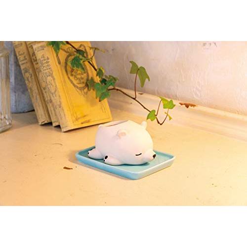 りぶはあと 素焼き加湿器 ねむねむアニマルズ しろくまの りぶはあと 素焼き加湿器 ねむねむアニマルズ しろくまの