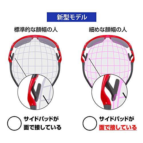 AirFly(エアフライ) ノーズパッドレススポーツサングラス AF-303 C-3 新サイドパッド搭載 ブルーフレーム/ミラーレンズ AF-303_7