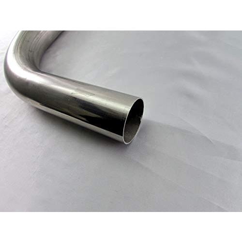 BRIGHTZ 51Φ 90度 ステンレス 曲げパイプ 1.2mm厚 3PC 【 CUR