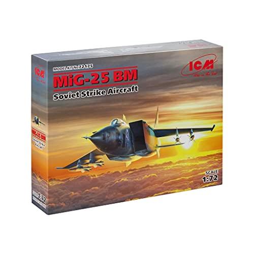 ミミ ICM 1/72 ソビエト軍 ミグ MiG-25 BM プラモデル 72175 : たま実屋商店