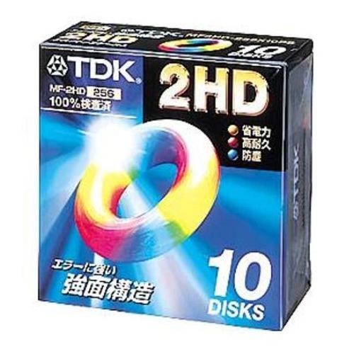 TDK 3.5インチ フロッピーディスク 256フォーマット10枚パック [MF2HD
