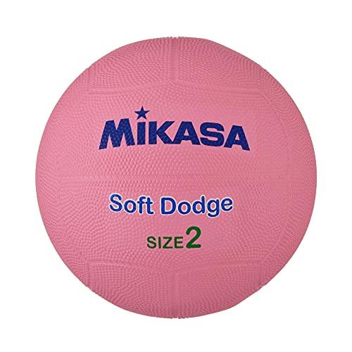 ミカサ(MIKASA) ソフト ドッジボール 2号 (小学生向け) ピンク ミカサ(MIKASA) ソフト ドッジボール 2号 (小学生向け) ピンク