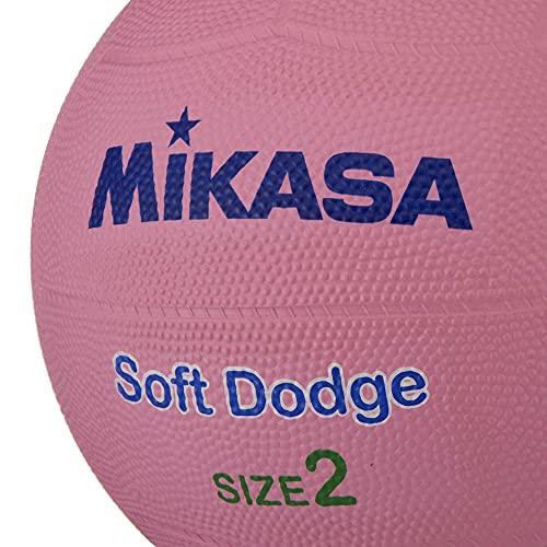 ミカサ(MIKASA) ソフト ドッジボール 2号 (小学生向け) ピンク ミカサ(MIKASA) ソフト ドッジボール 2号 (小学生向け) ピンク