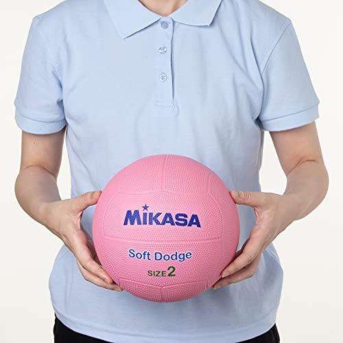 ミカサ(MIKASA) ソフト ドッジボール 2号 (小学生向け) ピンク ミカサ(MIKASA) ソフト ドッジボール 2号 (小学生向け) ピンク