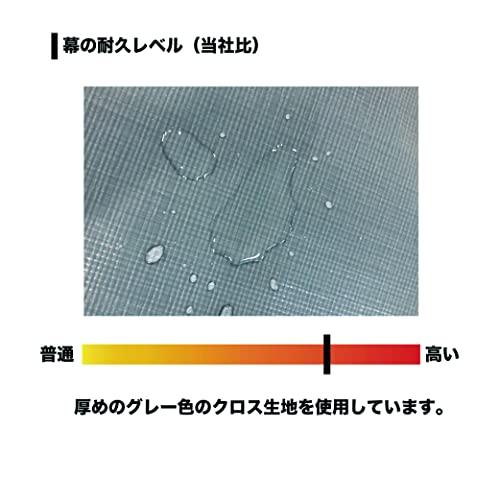 南榮工業　後幕GR-192H　張替用シート　グレー