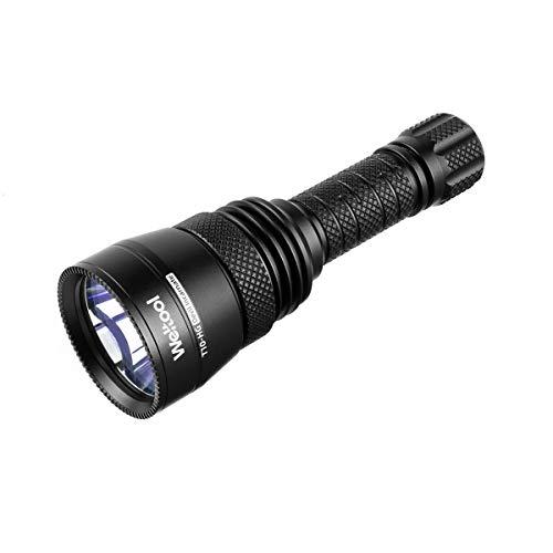 Weltool T10-HG緑色ライト懐中電灯、超長距離高輝度LEDトーチ