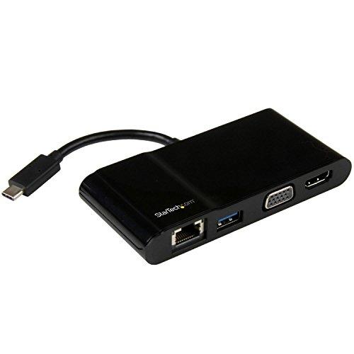 StarTech.com USB Type-C接続マルチアダプター 4K HDMI/VGA対応ミニ