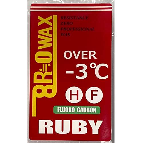 R≒0WAX】アールゼロ/スノーボード、スキーワックス RUBYルビー フッ素