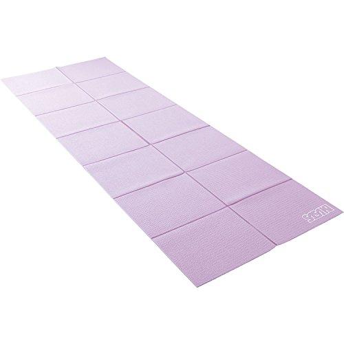 マッサージマット　ストレッチマット　132×210×3cm ラベンダー色 ササキ(SASAKI) 新体操 練習用 ストレッチマット(ケース付き