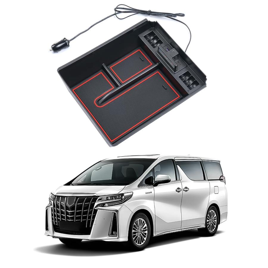 Auto Specトヨタ アルファード/ヴェルファイア30系 内蔵型コンソール 