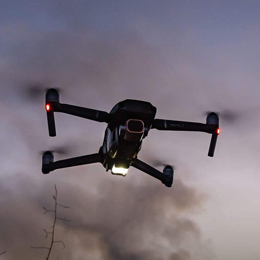 PolarPro Drohnen Stroboskoplicht – FAA-konform, 3 Km Sichtweite, 3 Modi, Für DJI & Andere Consumer-Drohnen