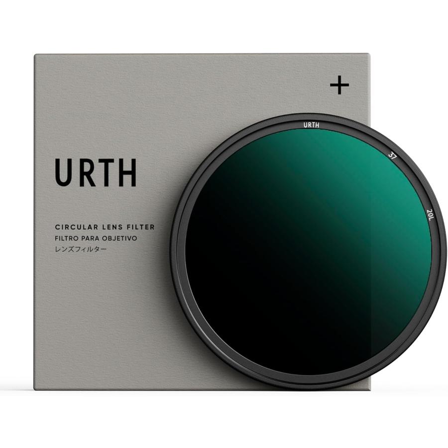 Urth 37mm ND64 レンズフィルター(プラス+) 6ストップ 固定 NDレンズ 