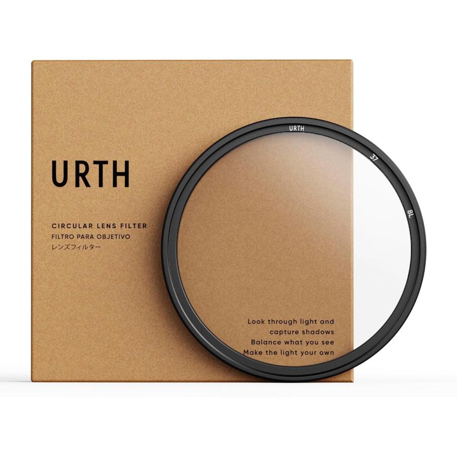 Urth 39mm UVレンズフィルター カメラ フィルター (高透過率 / 8層