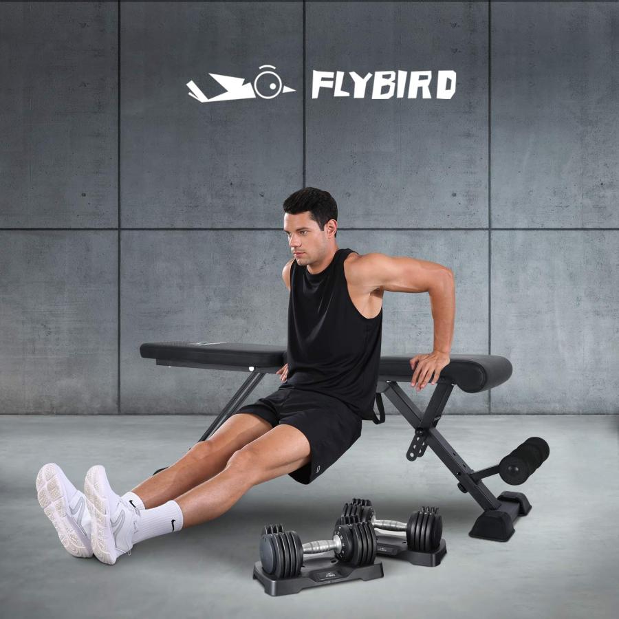 FLYBIRD トレーニングベンチ 3WAY可変式 インクラインベンチ FLYBIRD トレーニングベンチ 3WAY可変式 インクラインベンチ