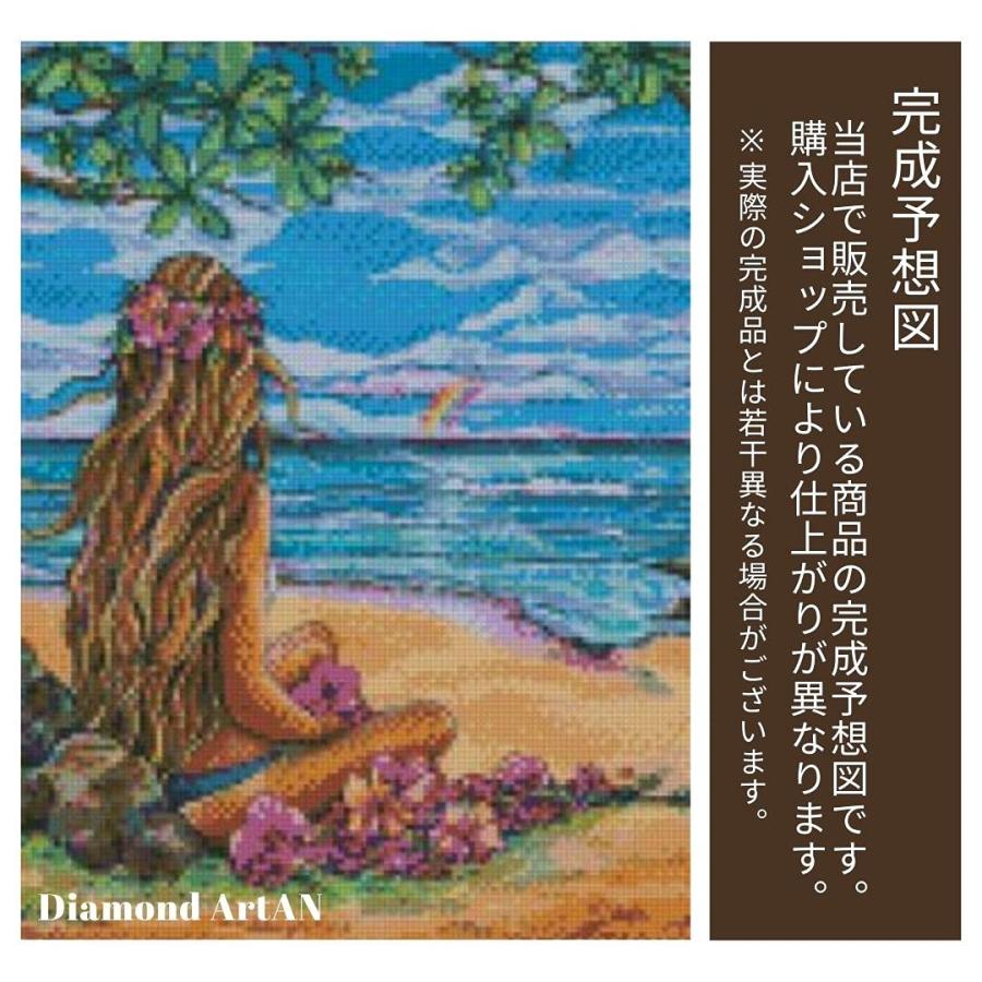 AN-diaart ダイヤモンドアート 額縁印刷 A3 キット ハワイ AN-diaart ダイヤモンドアート 額縁印刷 A3 キット ハワイ