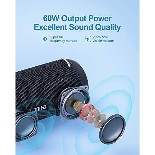 MIFA A90 Bluetoothスピーカー IPX7防水 60W大音量 ワイヤレス