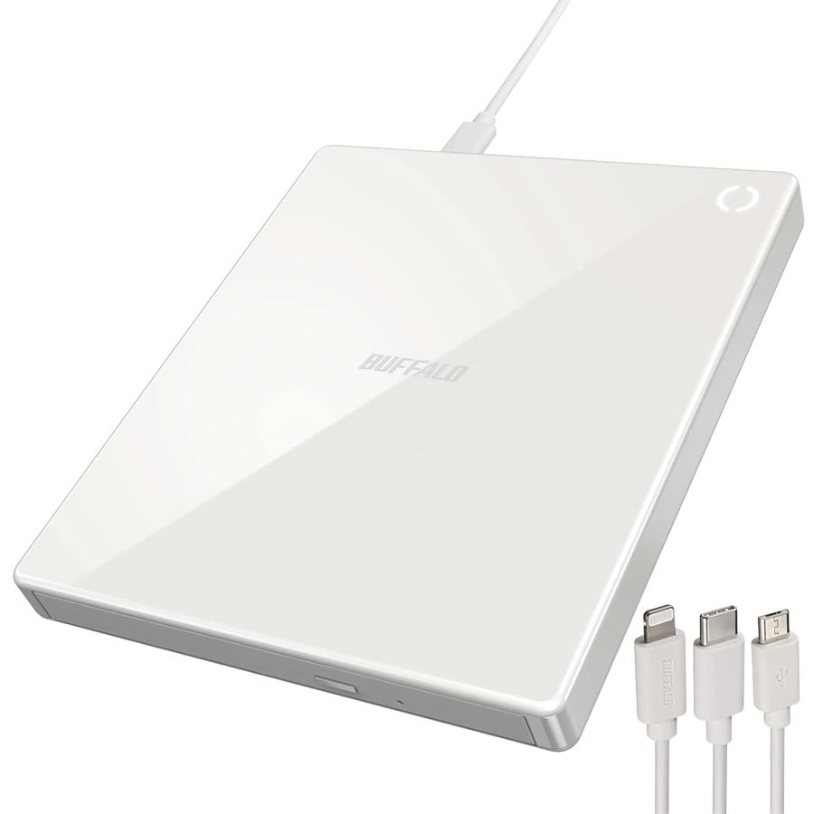 BUFFALO バッファロー ラクレコ バッファロー ラクレコ+ iPhone スマホ CD 取り込み CDレコーダー 語学