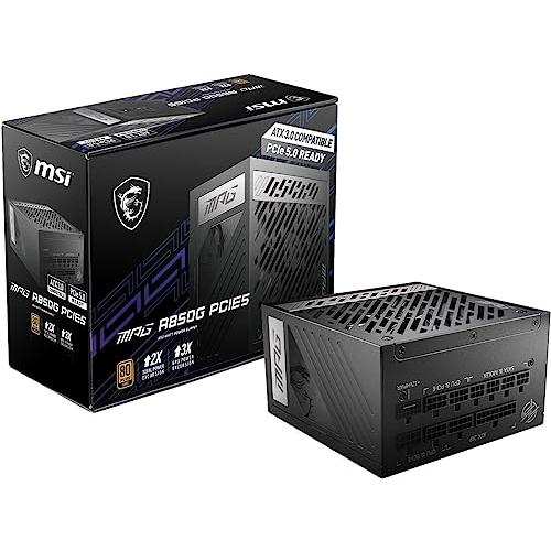 MSI 850W自作PC電源ユニットMPG A850G PCIE5 (80PLUS GOLD PCIe5.0