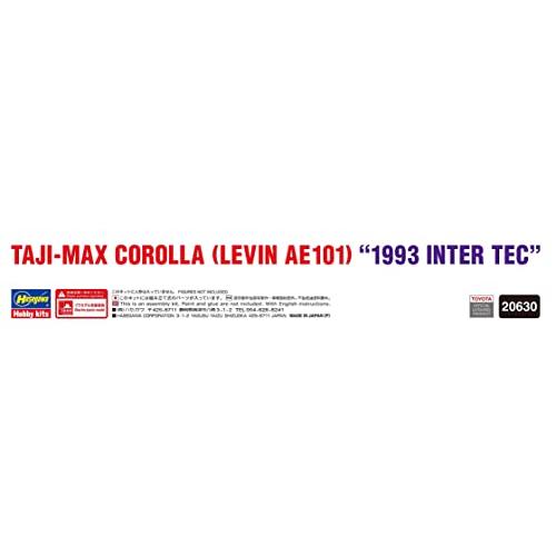 ハセガワ 1/24 TAJI-MAX カローラ レビンAE101 1993 インターTEC ハセガワ 1/24 TAJI-MAX カローラ レビンAE101 1993 インターTEC