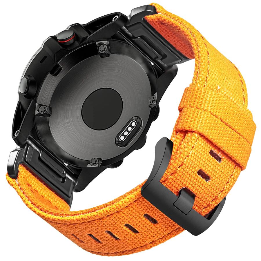 torbollo] ガーミンキャンバスバンド 22MM Garmin Fenix 7 Solar/7 Pro