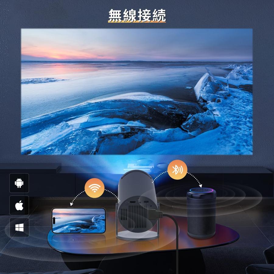 180°回転 & 自動台形補正】 Android TV 11.0 HIPPUS 180°回転 & 自動台形補正】 Android TV 11.0 HIPPUS