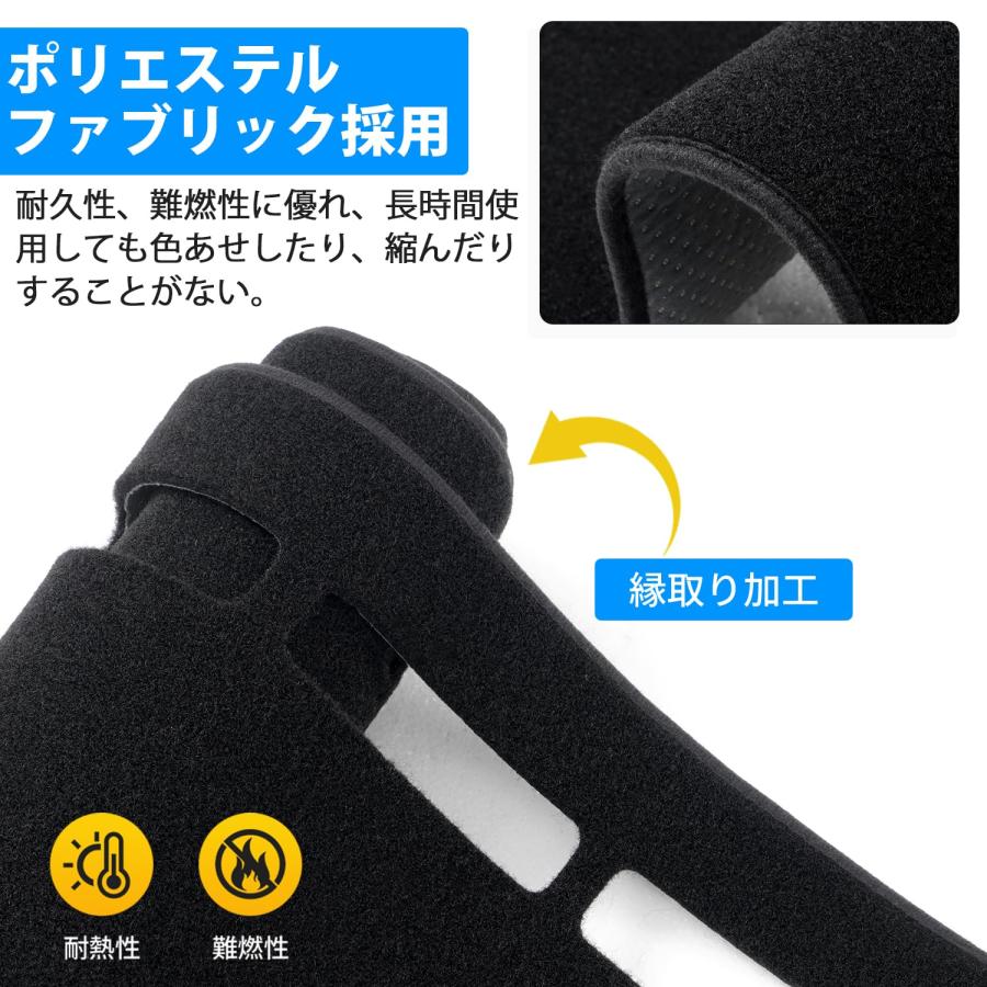 GIMUYA トヨタ ハリアー 80系 ダッシュボードマット 上位