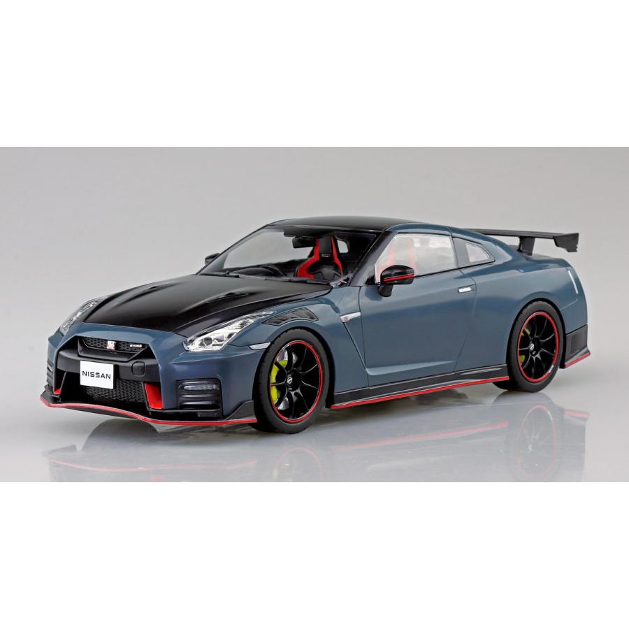 青島文化教材社 1/24 楽プラ スナップカーシリーズ No.02-NG R35
