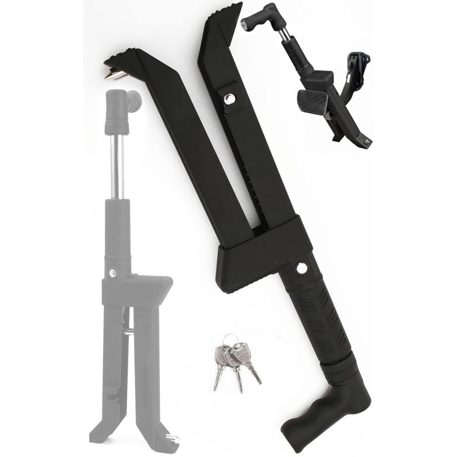 NiwNiw ハンドルロック ブレーキペダルロック ブレーキロック PEDAL