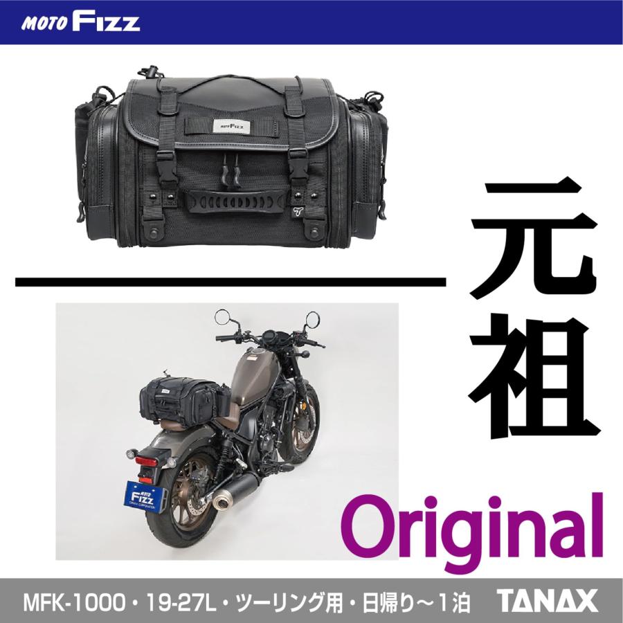 Tanax] タナックス モトフィズ バイク用バッグ シートバッグ ミニ