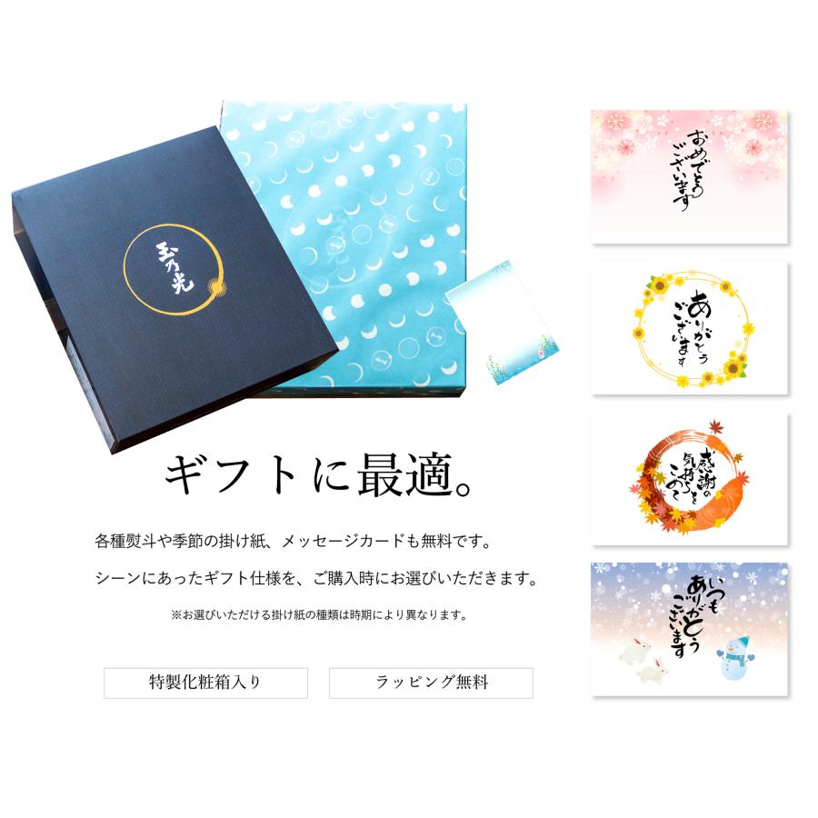 玉乃光 ギフト 日本酒 定番3種 飲み比べセット 化粧箱入 ラッピング