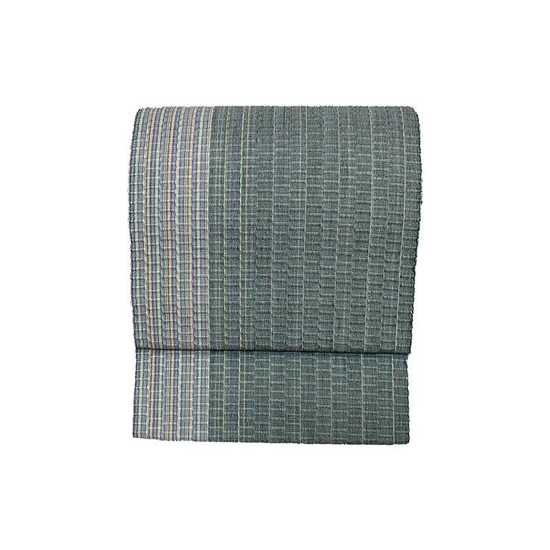 南風原花織 名古屋帯 額縁仕立て