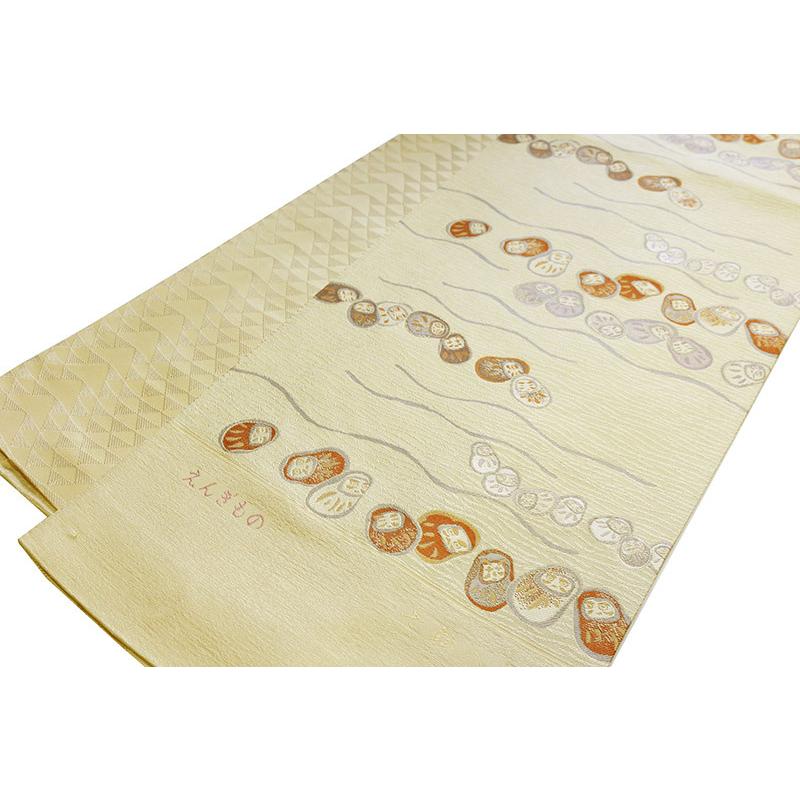 正絹 六通袋帯 『西陣織』 【華唐草 黒】 No.1771 西陣織の帯