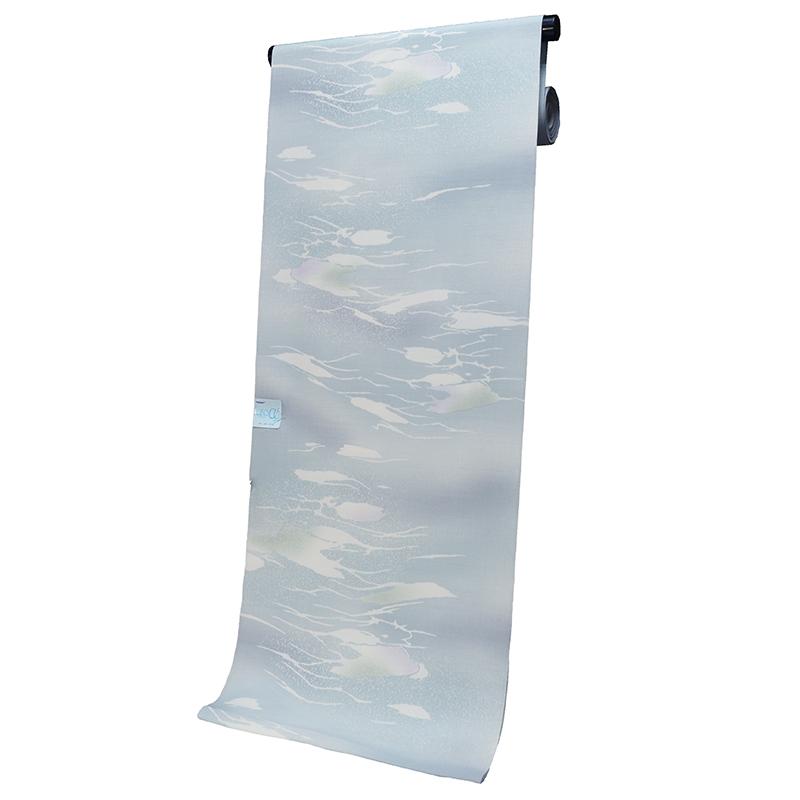 新品セオアルファ小紋 単衣・夏用】 【東レシルック】 セオα（アルファ）小紋 ≪御