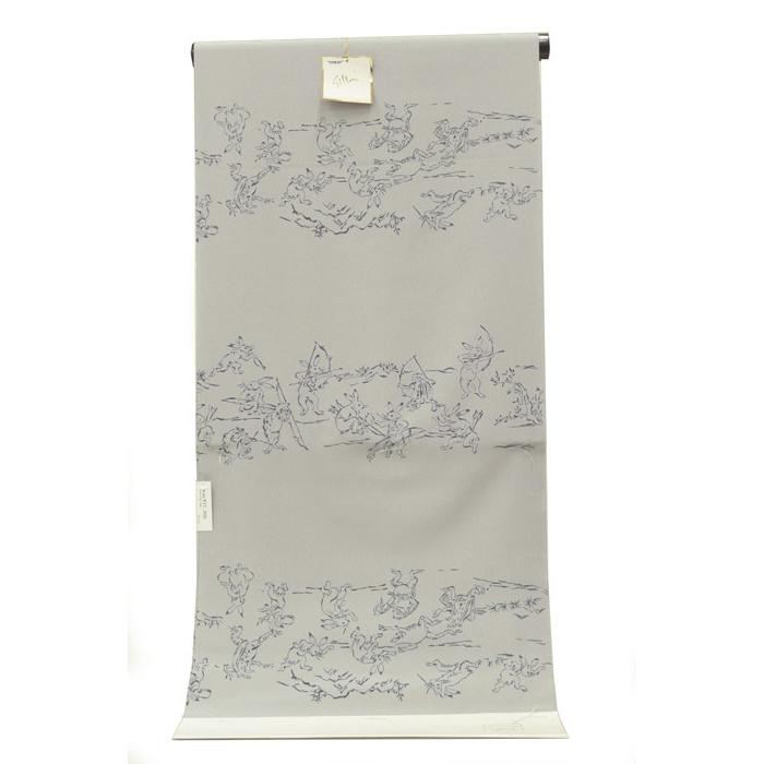 鳥獣戯画・東レシルック長襦袢反物 シルック 長襦袢 洗える 反物 フルオーダー 人気柄再入荷 東レ