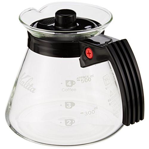 カリタ Kalita コーヒーサーバー 耐熱ガラス製 500ml 2~4人用 N #31205