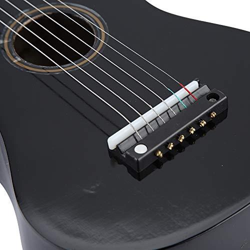 ミニギター キッズギター おもちゃ 21インチ ギター 子供向け 木製 安全無毒 楽器｜tamari-do｜02