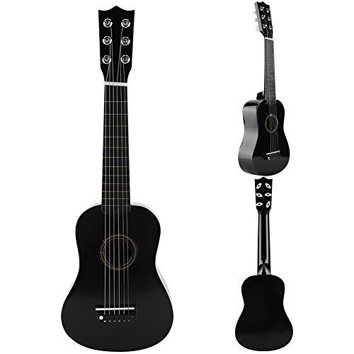 ミニギター キッズギター おもちゃ 21インチ ギター 子供向け 木製 安全無毒 楽器｜tamari-do｜08